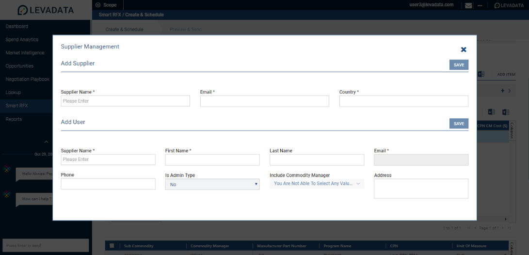 Supplier Management